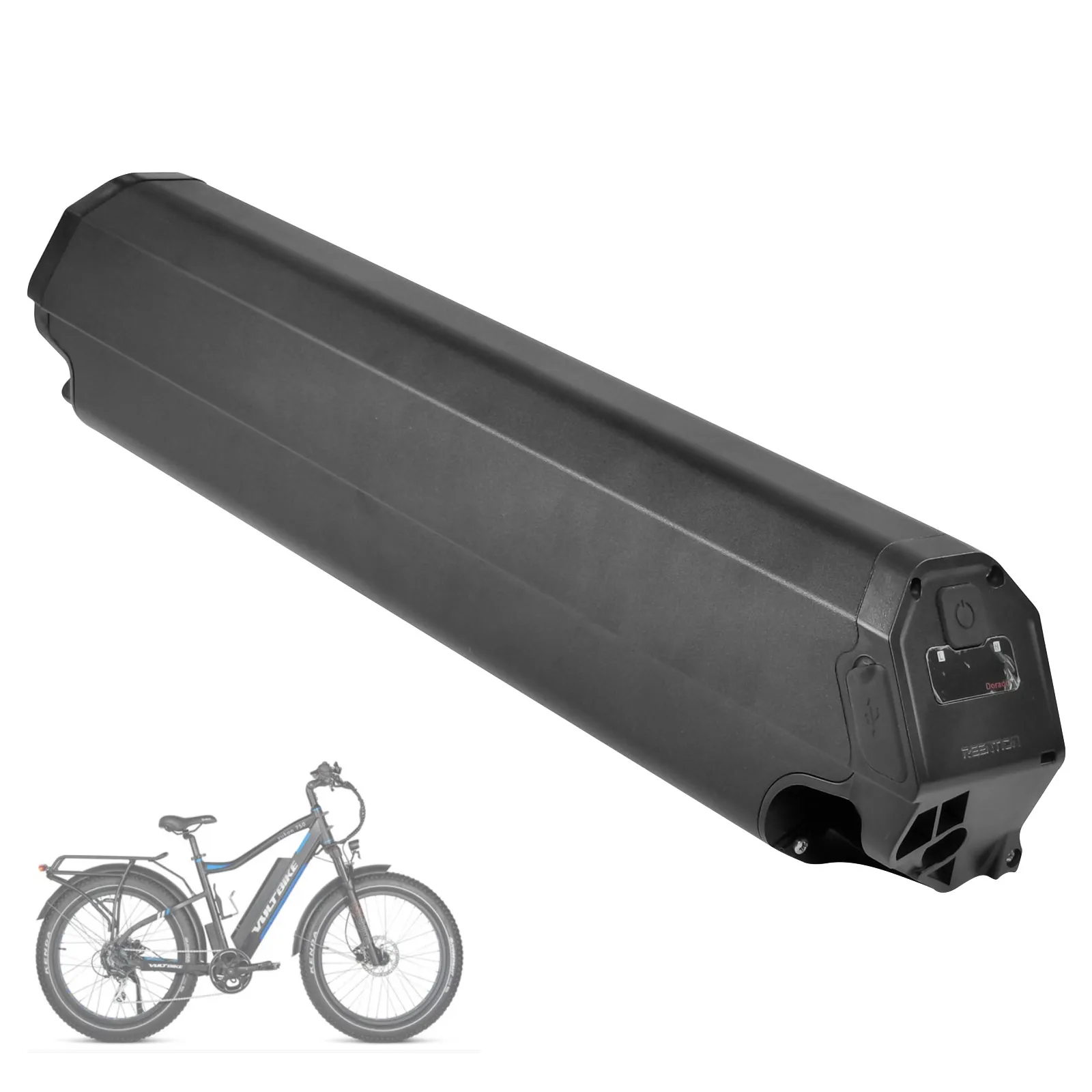 Reention 48V Dorado Plus e bicicleta bateria 48V 13Ah 17.5Ah bicicleta elétrica 17.5Ah 14Ah para motor EZWHEEL.CN NCM akku 250-1500W