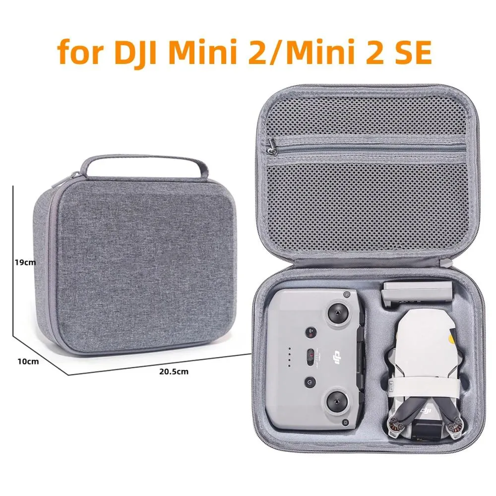 DJI Mini 2/Mini 2 SEケースポータブルバッグリモートコントローラストレージショルダーバッグ用DJIミニ2/ミニ2 SEアクセサリー用アクセサリボックス