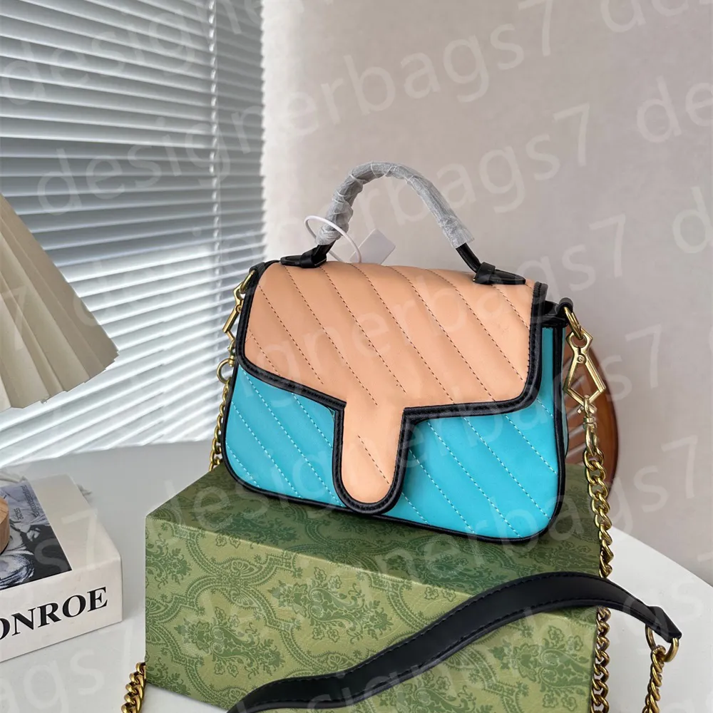 luxury Striped color blocking button design bag Fashion bag wallets luxury mini strap purses crossbody designer bag woman handbag luxurys handbags bags