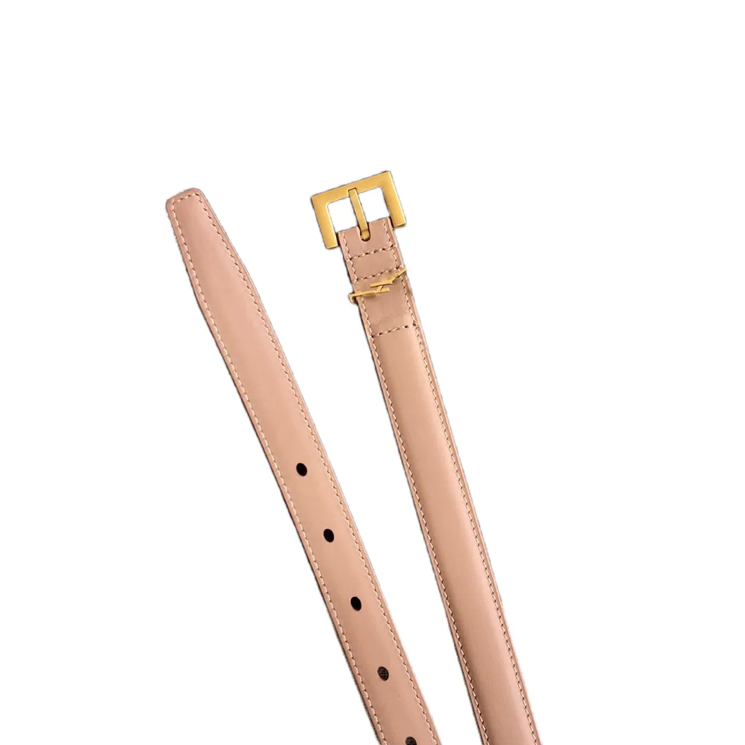 女性用針バックルベルトワイド2.0 cmファッショナブルレターソリッドカラーパーソナライズされたレザースクエアバックルベルト汎用性のある装飾ウエストバンド