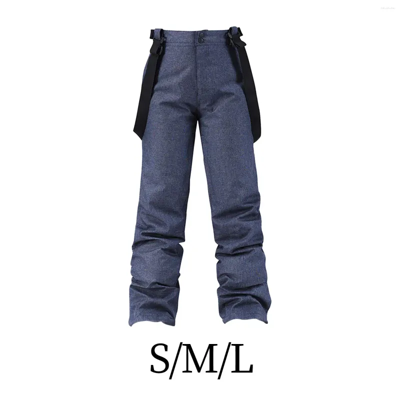 Skiing Pants Ski Warm Windproof Insulated Breathable Waterproof Thick Winter Lightweight Snow Bibs Snowboard Trousers