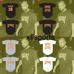 AXflsp chenGlnC202 16 Drake Summer  Baseball Jersey Movie Personalized Customized High Quality Shipping Cheap Baseball Jerseys Mix Order