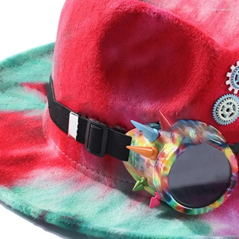 ベレットゴシック様式の帽子スチームパンクゴーグルメンメンズ衣類アクセサリーユニセックス