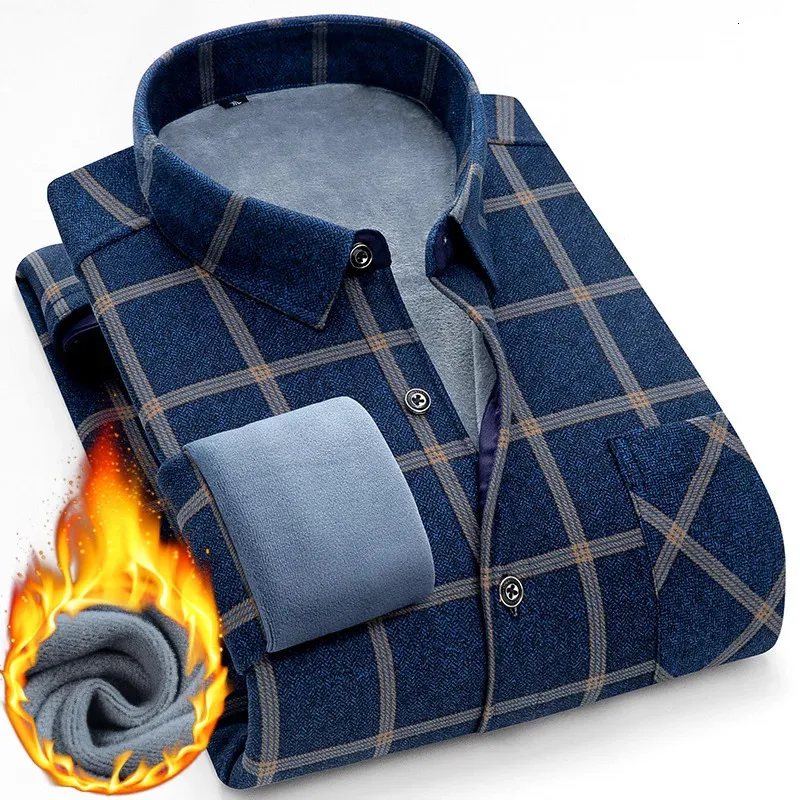 Mens Thermal Underwear Men Winter Thermal Shirts Warm Fleece