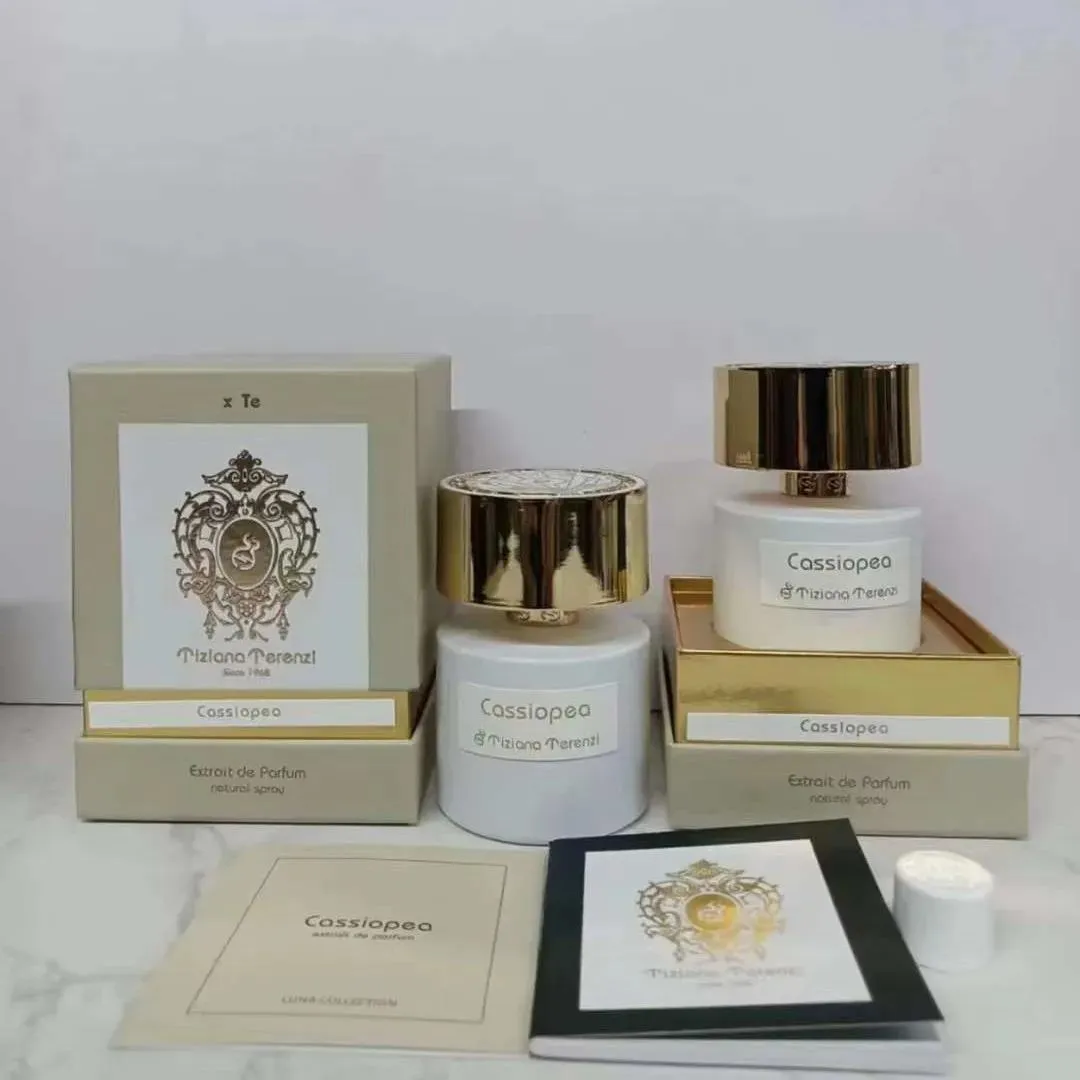 Fragrância 100ml Tiziana Terenzi Andromeda Cassiopea Perfume Fragrância Kirke Spirito Fiorentino Delox Gold Rose Oudh Draco Ursa Orion feminino S