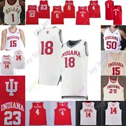 Indiana Hoosiers Basketball Jersey NCAA College Rob Phinisee Xavier Johnson Michael Durr Parker Stewart Thompson Anunoby Gordon Zeller Crawford Thomas Leal