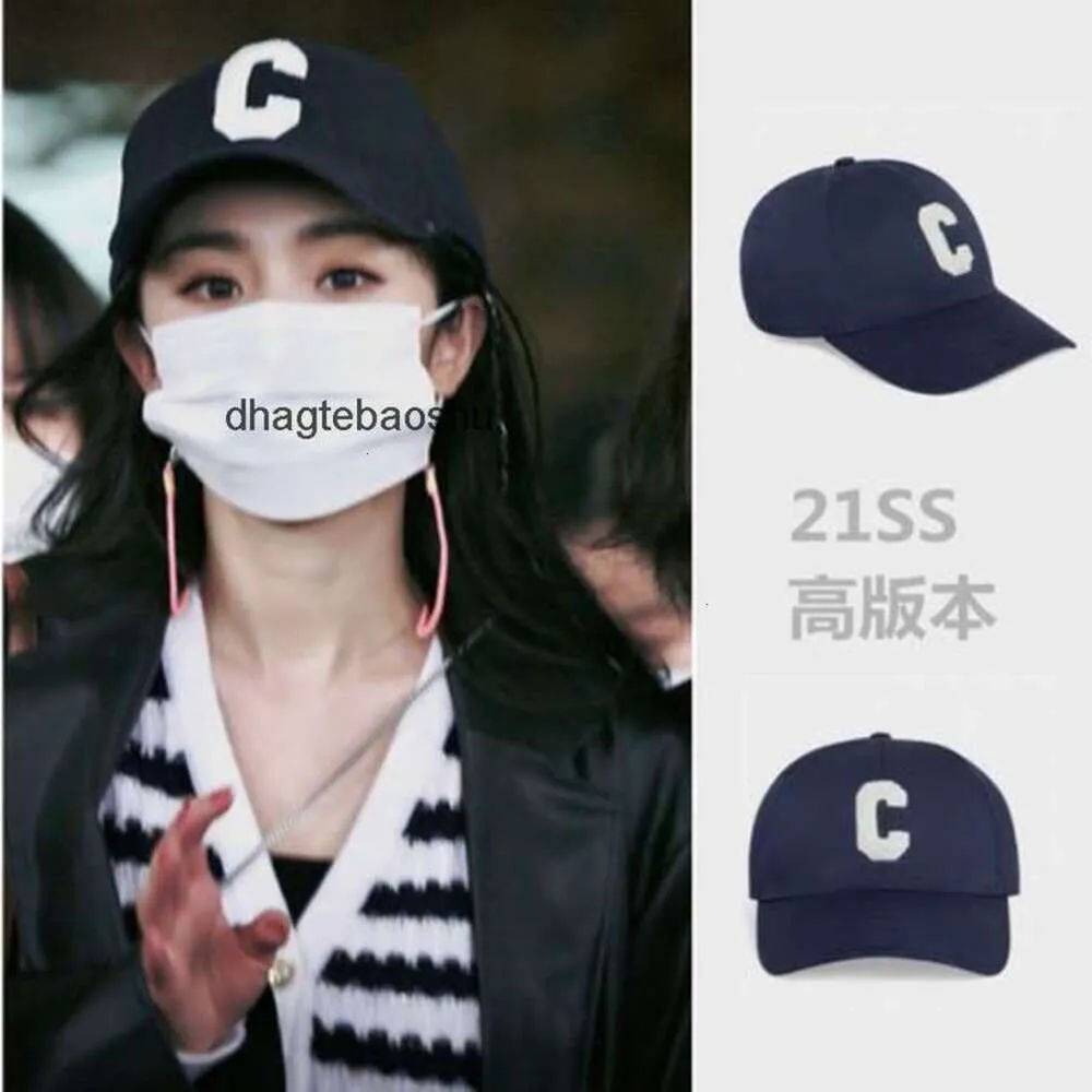 Cap Hat Baseball Caps Designer Hats C-Letter Baseball Hat C-Word Deep Blue Hat Celi Hat Nk4H