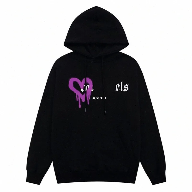 Tasarımcı Erkek Hoodie Sweatshirts Kadın Kapşonlu Külot Top Bahar Sweatshirt Kadın Moda Ayısı Baskı Sokak Giysesi Palms Melekler Hoodies Tişört Dfd#