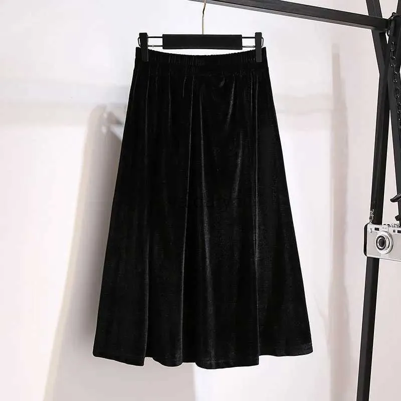 Velvet top skirt 5xl