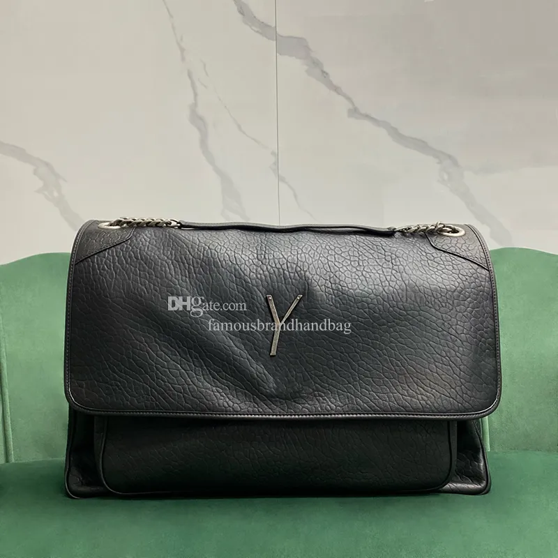 Designer Bags For Women Oversize 47CM 10A Mirror quality Shoulder Designer Bag Lambskin Chain Bag With Box Y081