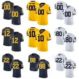 Man Kids Custom College Football 2 Shea Patterson Jerseys Michigan Woerines 18 Brandon Peters 83 Zach Gentry Grant Perry