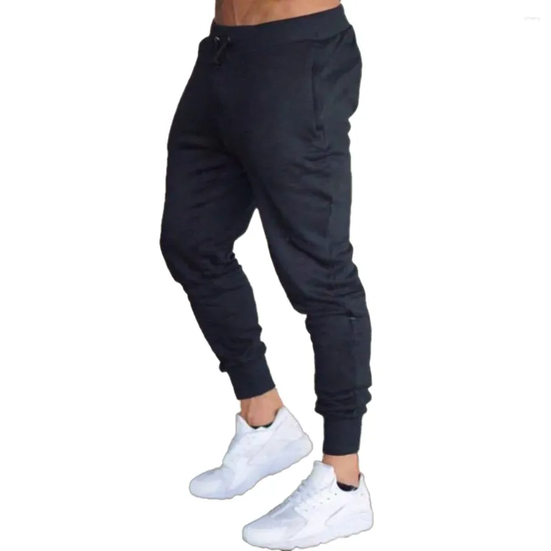 Herenbroeken Casual sportbroeken Effen kleur Joggers Comfortabele losse pasvorm Trekkoordsluiting Meerdere maten