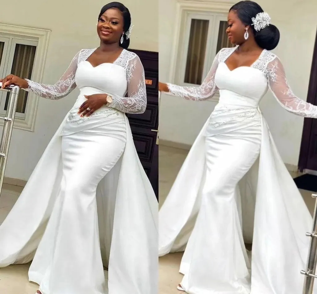 plus size long white dress