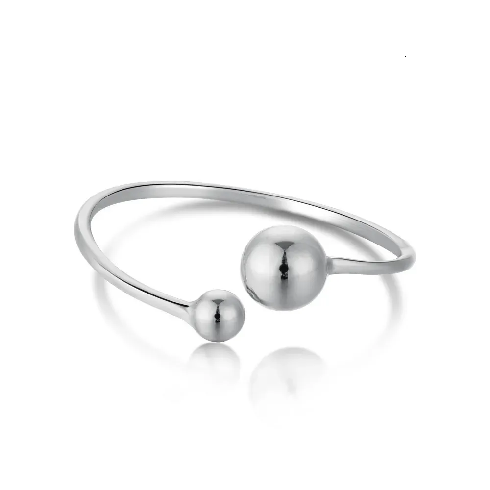 Trouwringen Modieus 925 sterling zilver Instagram-stijl ring Nis en veelzijdige effen ring Spiraalvormige ronde openingsring 231218