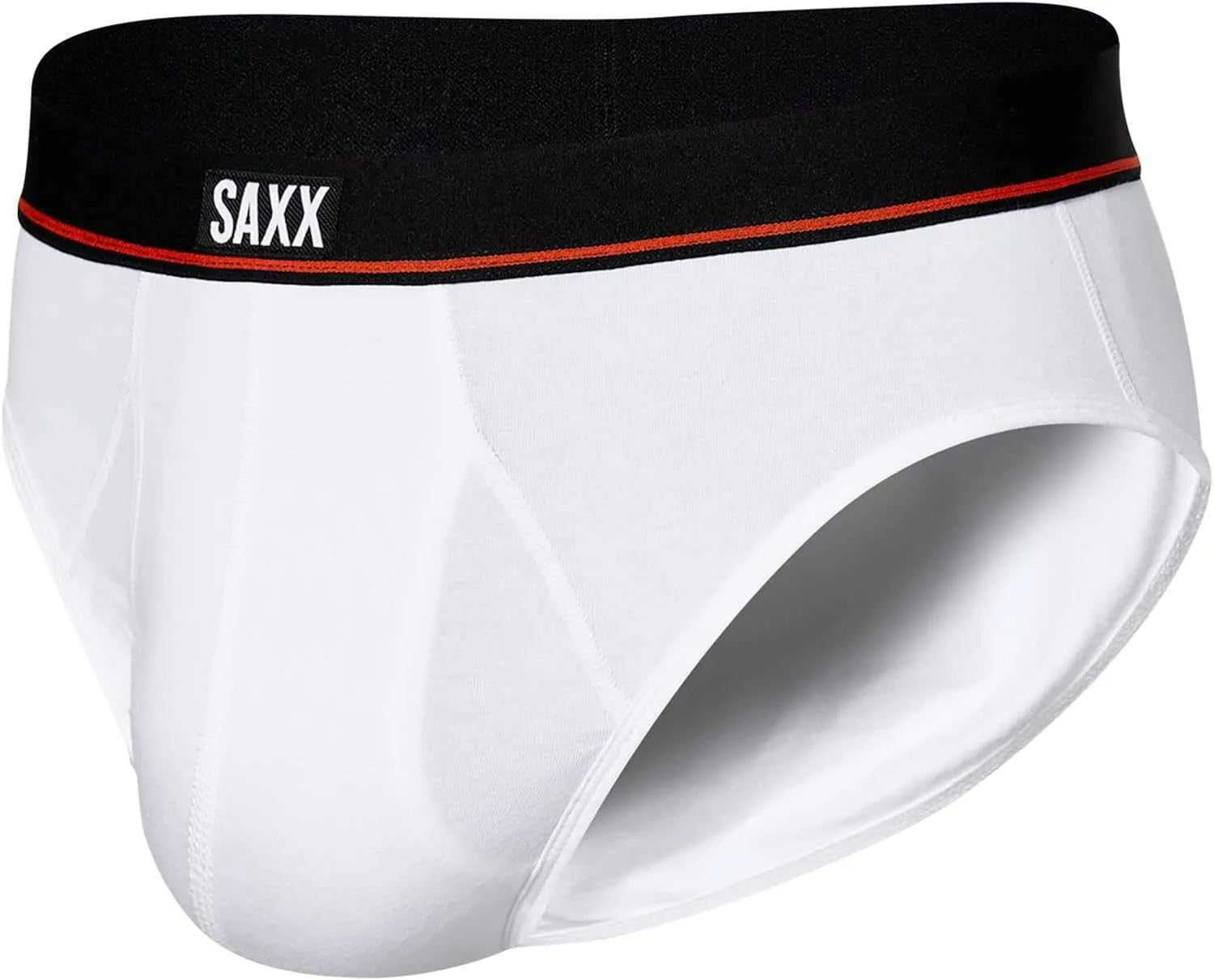 SAXX Mens Underwear Non Stop Elastic Cotton Underwear Built In Bag