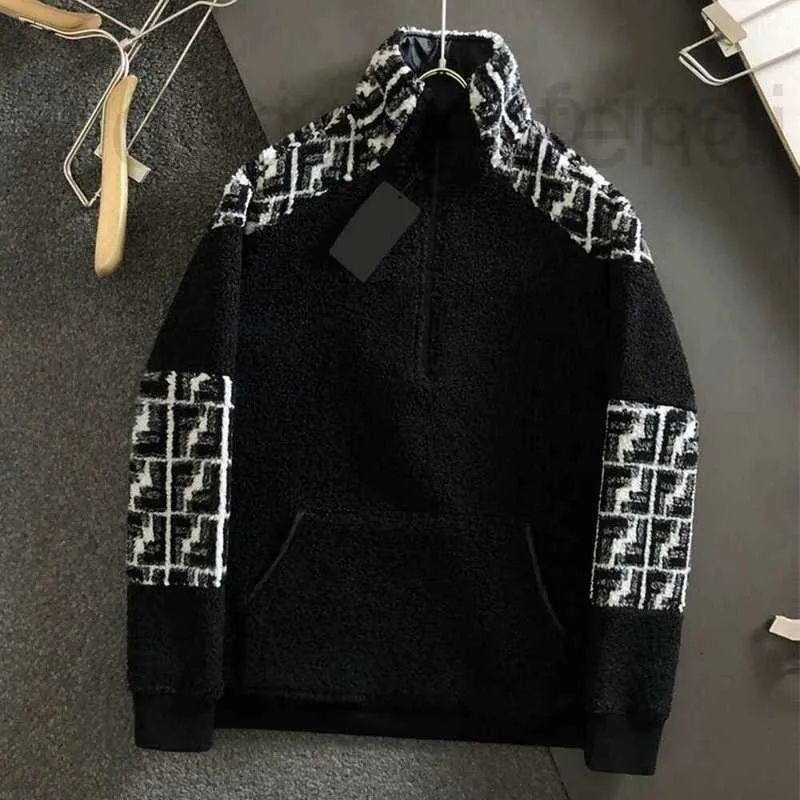 Men's Jackets Designer Winter Cashmere Coat Men Women f Jacquard Embroidery Pullover Sweater Jacket Wool Windbreaker Fashion Casual Hoodie QE5Y