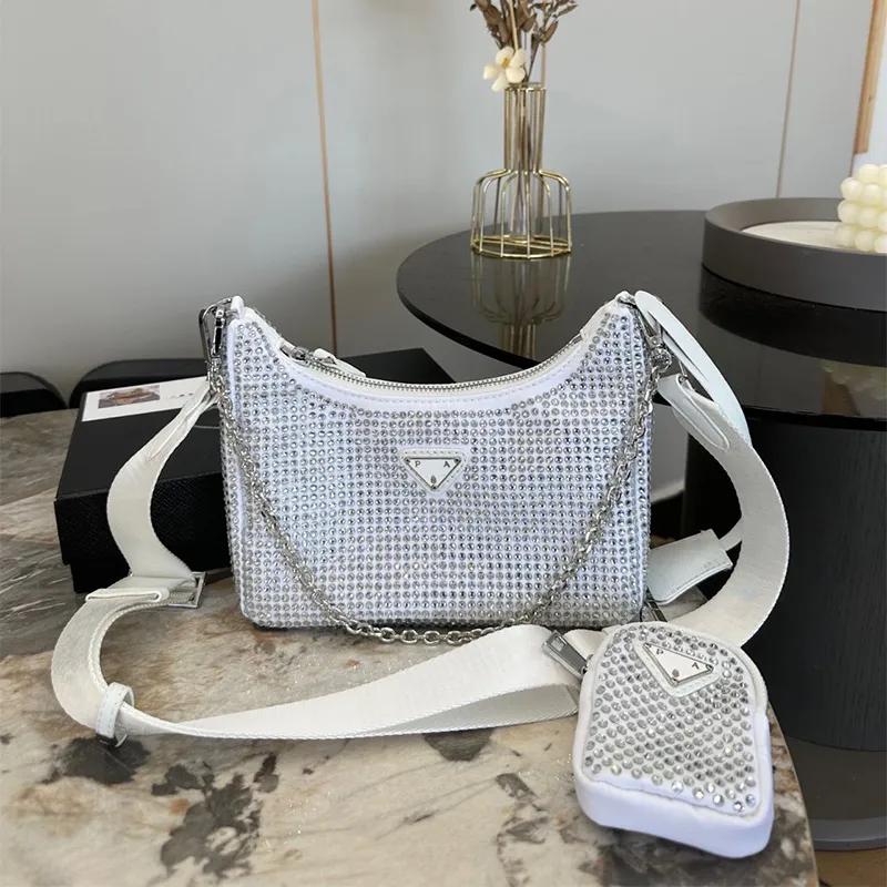Classic Re-Edition 2005 Duchess Shoulder Bag designer bag Luxury Imitation crystal Hobo Handbag Women's Party bag shopping Wallet Fashion Clutch purse travel tote 22