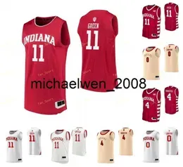 Mich28 Indiana Hoosiers College Basketball Jersey 11 Isiah Thomas 13 Juwan Morgan 14 Nathan Childress 15 Adrian Chapman Women Youth Custom Stitched