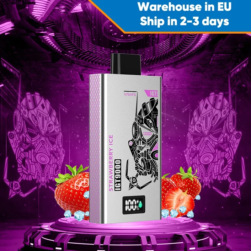 Happ E Cigarette 9000bouffées maille bobine cigarettes électroniques jetables 9K Pod Vape 2% Nico force 14ml bon goût Vaper jus