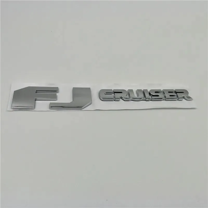 Adesivi 2 dimensioni per Toyota FJ Cruiser coperchio del bagagliaio posteriore emblema porta laterale parafango Logo Decal236L