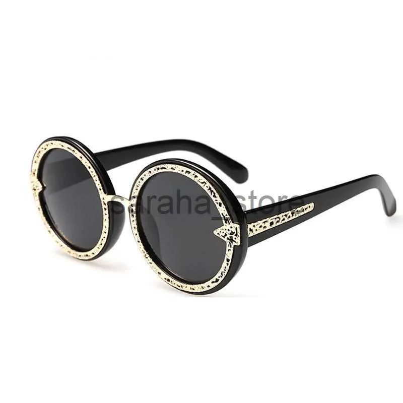 Sunglasses Classic Gothic Steampunk Sunglasses Polarized Men Women Brand  Designer Vintage Round Metal Frame Sun Glasses High Quality UV400 J231218  From Saraha_store, $11.45