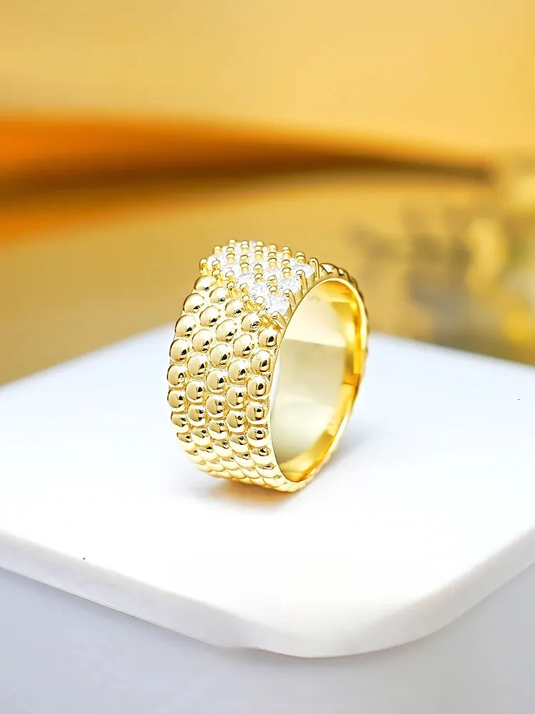Gold Wedding Rings Retro Plain Diamond Female Index Finger Ring 2024 Style From Diao05 21.52 DHgate.Com