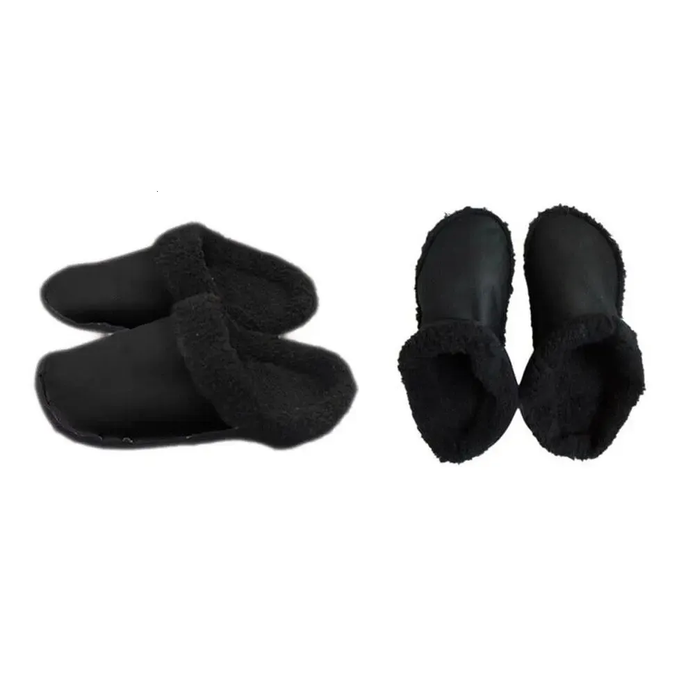 Shoe Parts Accessories 1 Pair Plush Inner Liner Of Slippers Plush Inserts Furry For Mammoth Shoes Cover Replacement Slipper Fur Insoles 231218