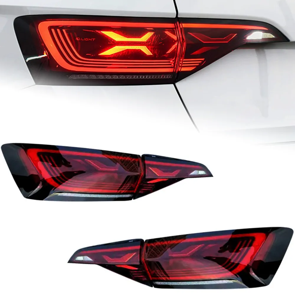 VW Jetta Tail Light 20 19-20 22 Mk7 LEDリアランプゴルフMK7停止DRLブレーキダイナミックシグナルライトのためのカーテールライト