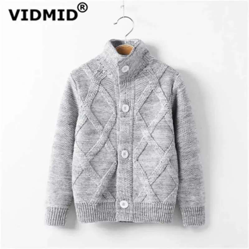Pullover Pullover VIDMID Autumn winter Kids baby boys cardigan coat sweaters girls cotton jumpers jacket children's clothing 7088 01 L22100