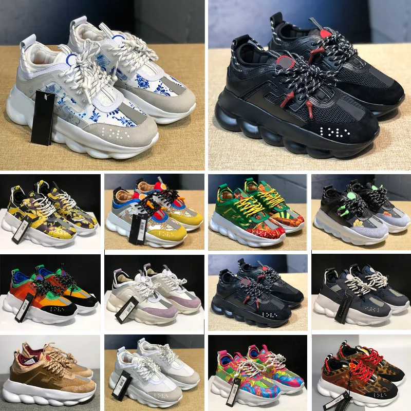 Designer Luxury Italy Casual Shoes Quality Chain Reaction Wild
