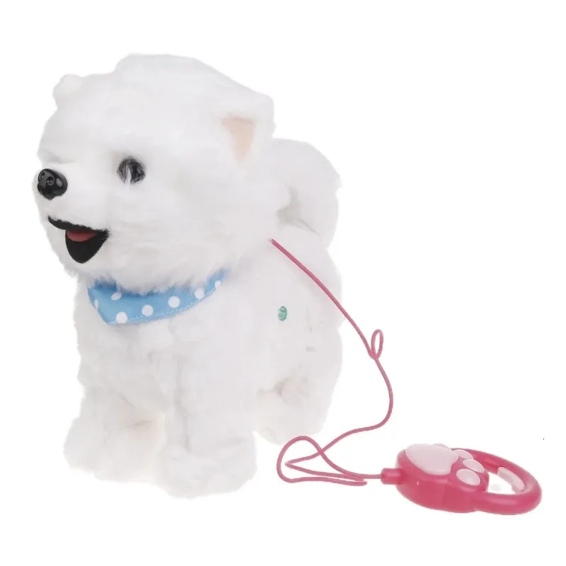 Save Big on Bulk Interactive Walking Toy Dogs Plush Dolls Leash Electric  Walking Dog Toy Simulation Singing Puppy Barking Baby Craw Learning Toddler 