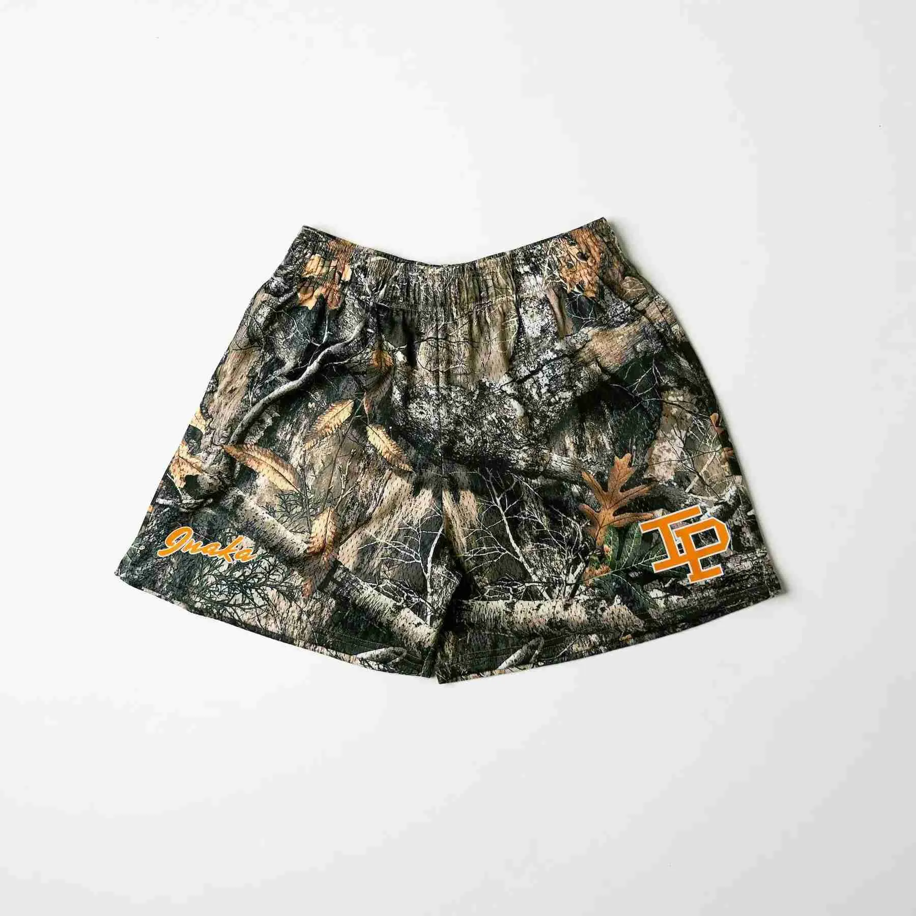 Underpants Inaka Camo Shorts Men Women Classic GYM Mesh Shorts Inaka Shorts With Inner Liner IP ShortsL231218