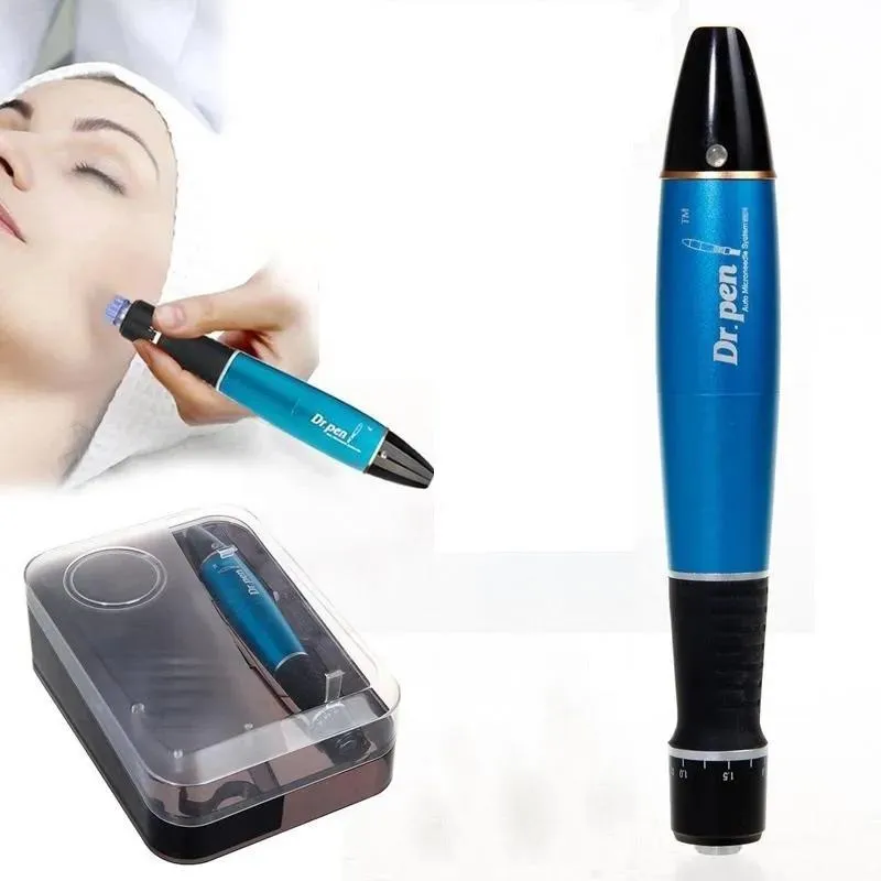Roller Dr Pen Ultima A1 sem fio Auto Microneedling Derma caneta Profissional Mesoterapia Cuidados da pele facial