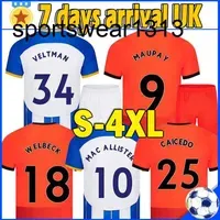 XXXL 4XL 22 23 MAUPAY CONNOLLY soccer jerseys 2022 2023 ALLISTER TROSSARD MARCH ALZATE PROPPER MARCH mens suit MAN KIDS KITS football shirt