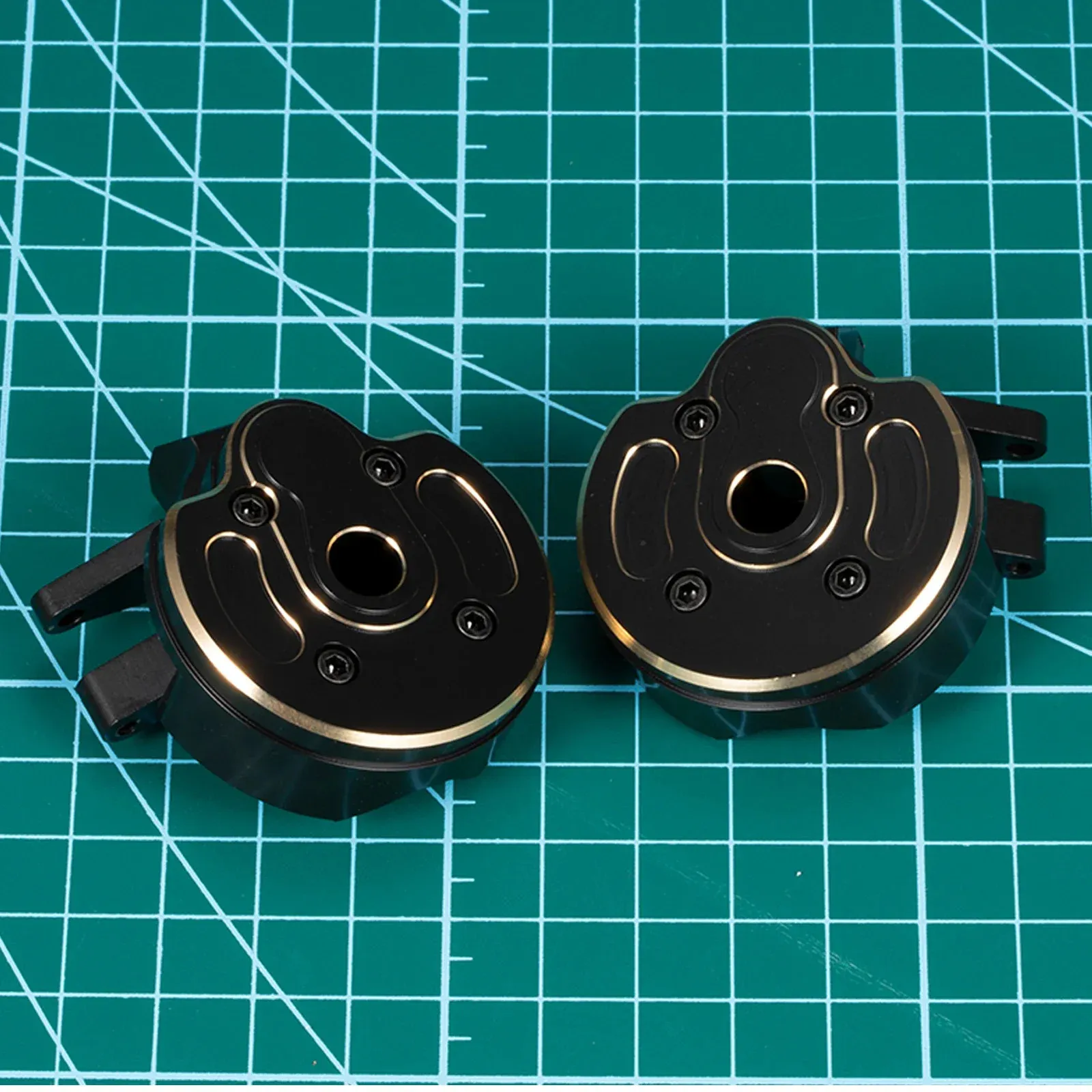 Cache En Laiton Pour Portail De Transmission Axial Capra / SCX10 III - Pièce RC