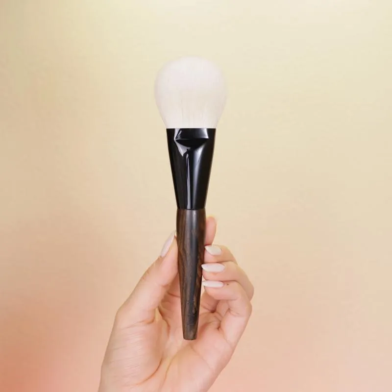 Makeup Brushes Qiaolianggong Professional Handmade Brush Saibikoho Soft Mountain Wool Powder Black Persimmon Handle