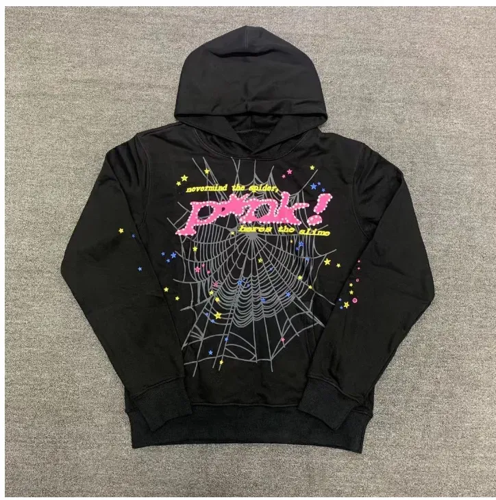 Spider hoodie designer mens 555 sp5der sweatshirt man pullover young thug 555555 hoodies luxury spider womens pink spider men hoodie print sweatshirts hoodys asd