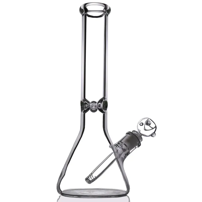 Hookahs 9mm Glass Beaker Bong Inches Ice Thick Elephant Joint Waterpipe With Downstem 14mm Bowl ZZ