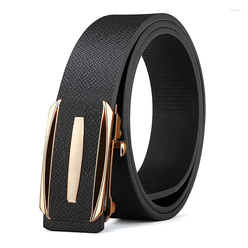 Belts Product Belt Men's High Quality Toothless Automatic Buckle Casual Men Business Fashion