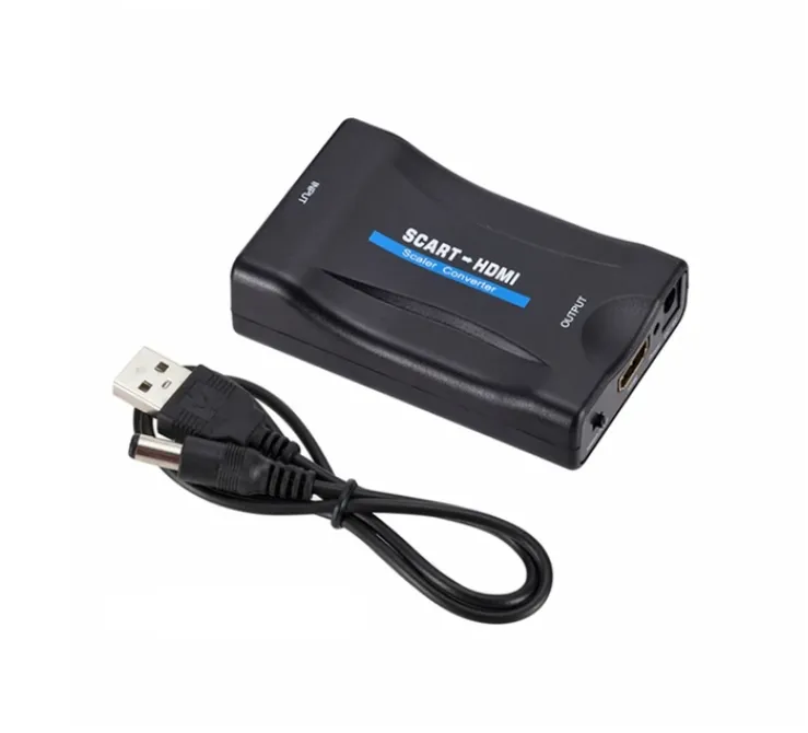 Convertisseur Péritel Vers HDMI Audio Vidéo Entrée Péritel Analogique Vers  Sortie HDMI 1080p Adaptateur Analogique Vers Numérique Boîtier De  Détartreur Pour HDTV DVD STB Du 3,3 €