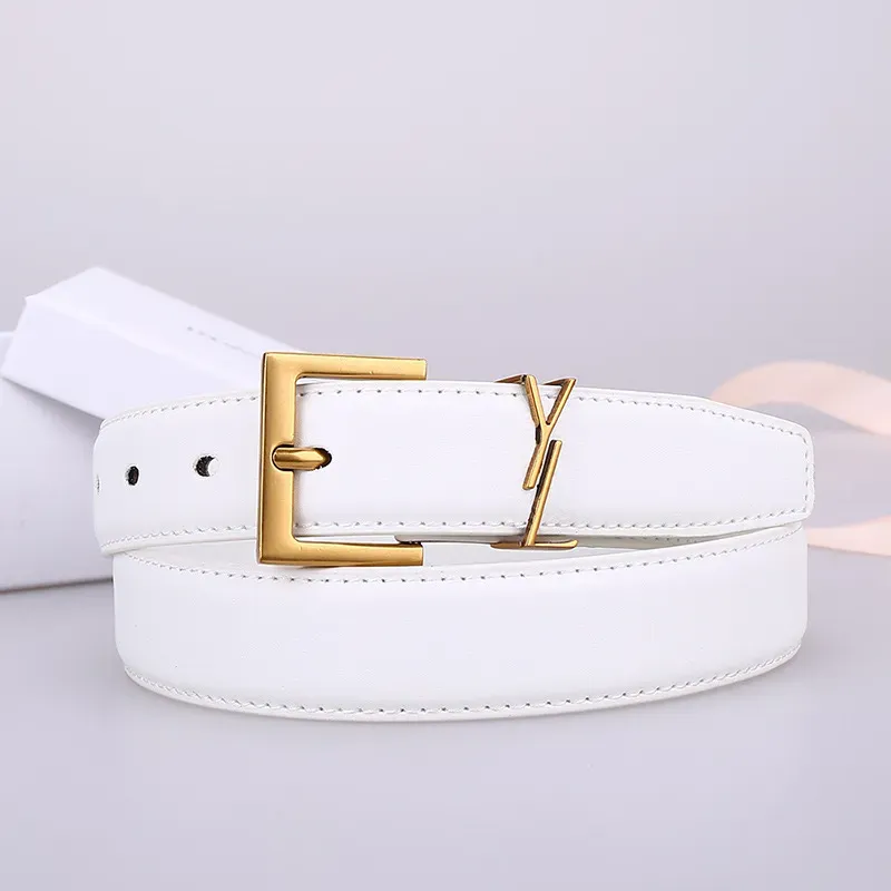 Disigner Belt for Women Men Belts Genuine Leather 2.5cm 3.0cm Width High Quality Y Buckle Womens Mess Waistband