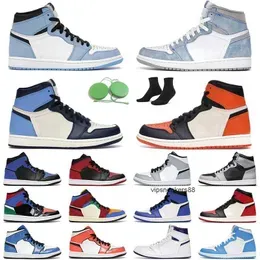 2024 men women Basketball Shoes 1s Mocha University Blue Green Shattered Backboard Twist outdoor mens trainer sports sneakers