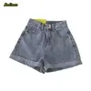 ladies denim mini shorts