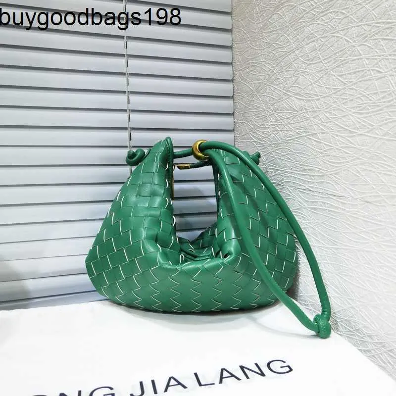 BottegaaVeneta Bags Turns Bag Woven Bag 2023 New Fashion Crossbody Soft Leather Womens Metal Ball Cloud Dumpling One Shoulder Underarm