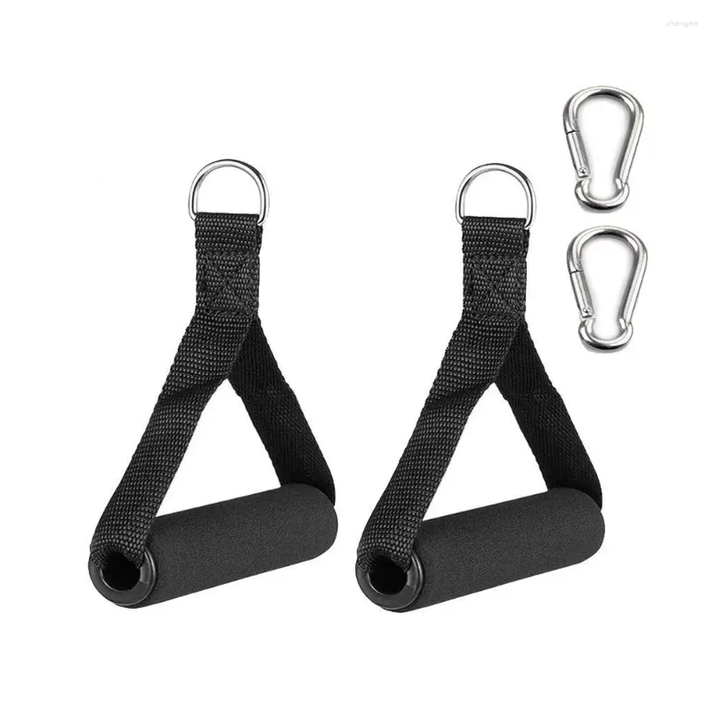 DHgate Resistance Band Handle Bar Attachment Station Fitness Pulley Strap Exercise Home Gym Training Workout Equipment Sports Outdoors