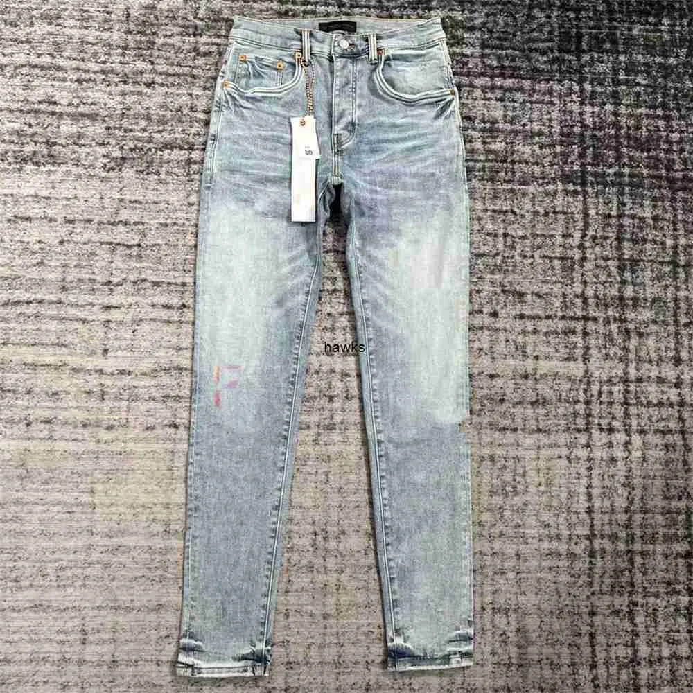 Purple Brand Jeans Denim Designer Jean Mens Designer Jeans Man Tag