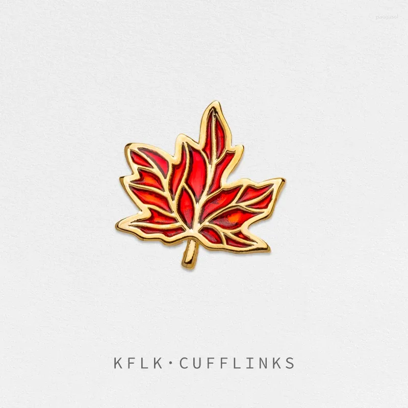 Brooches KFLK Fashion Brooch Pins Exquisite Red Brand For Women Mens Costumes Badge Jewelry Wholesale