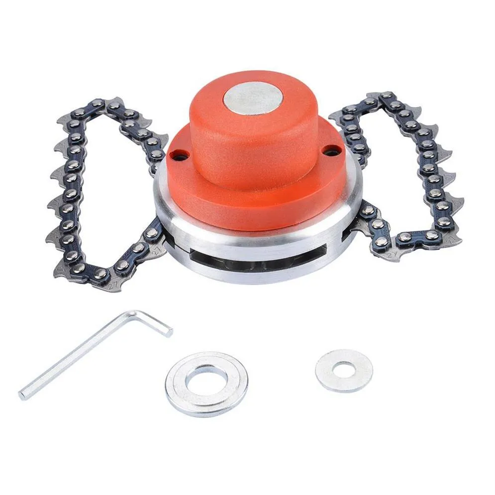 Heavy Duty Grass Trimmer Head with Manganese Chain - Universal Fit ...