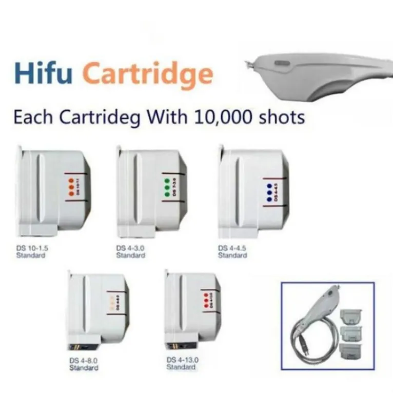 Wymienne wkłady do maszyny piękności HIFU Ulbrzymie Ultradźwiękowe Lift Maszyny Ultradźwięk