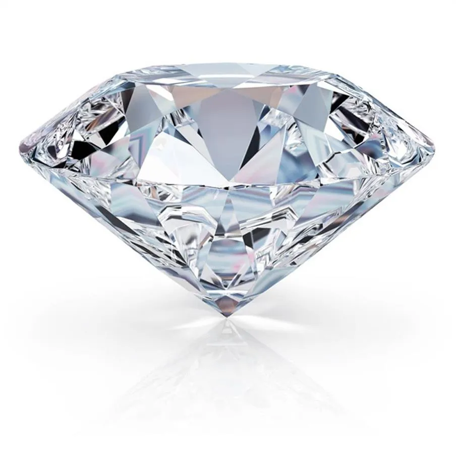 Rinyin 느슨한 보석 2 0ct 다이아몬드 흰색 D 컬러 vvs1 탁월한 컷 3EX 라운드 브릴리언트 Moissanite 인증서 CJ191219211Y